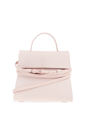 Bolso de mano con logo