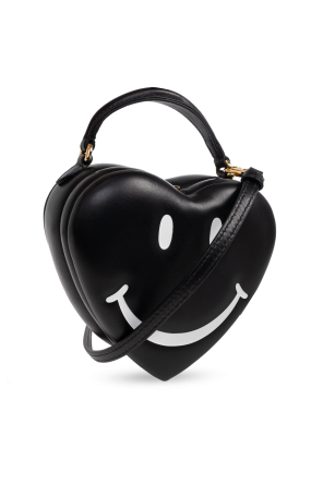 Moschino Bolso de mano en forma de corazón