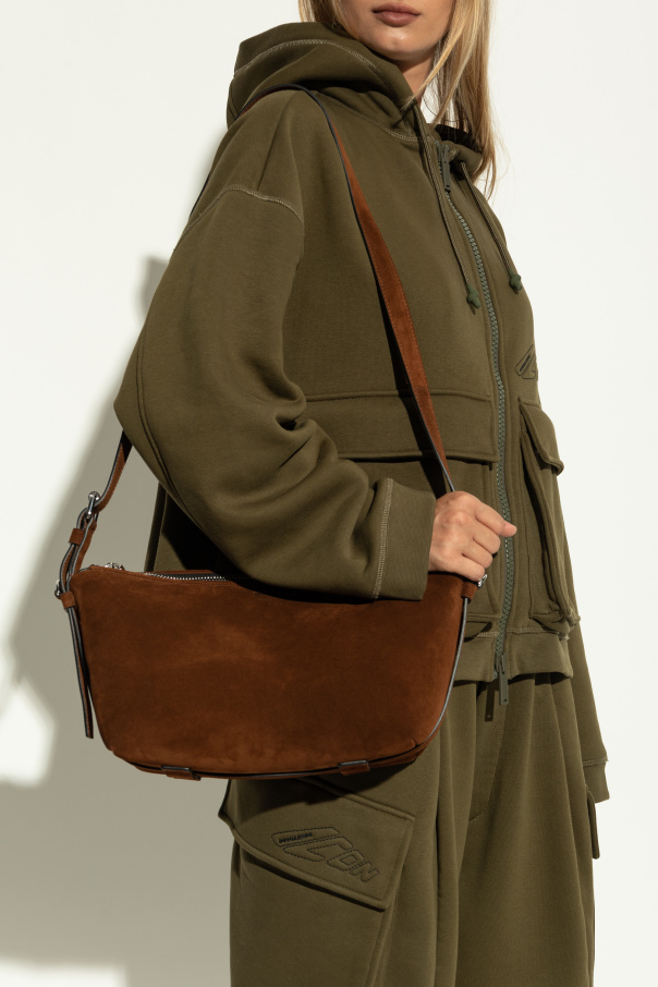 Moschino Suede shoulder bag