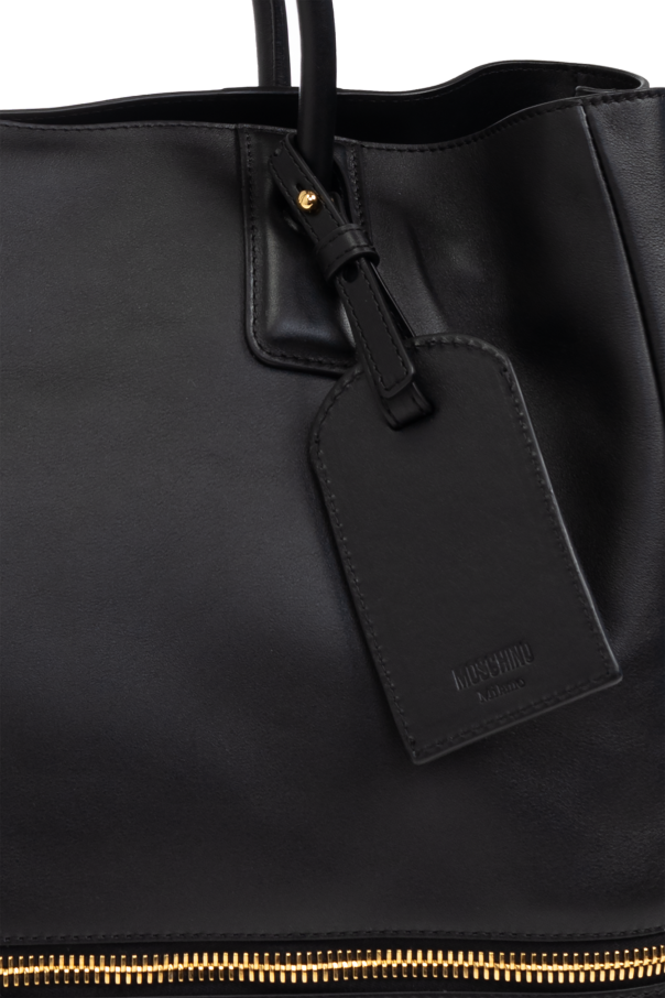 Moschino Ledertasche vom Typ shopper