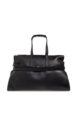 Leder-shopper-tasche od Moschino