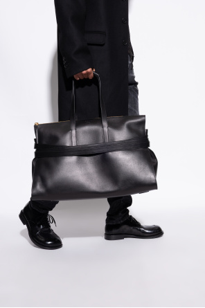Leder-shopper-tasche od Moschino
