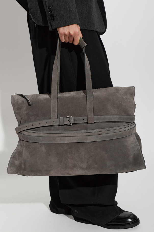 Moschino Wildleder-Tasche mit Logo