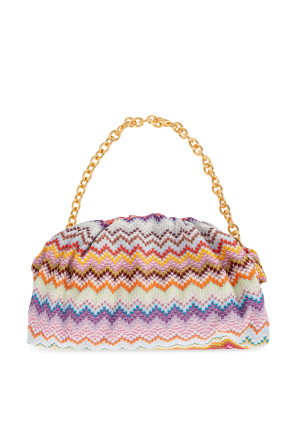 Patterned shoulder bag