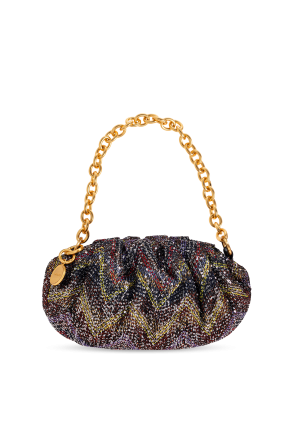 Handbag with shimmering sequins