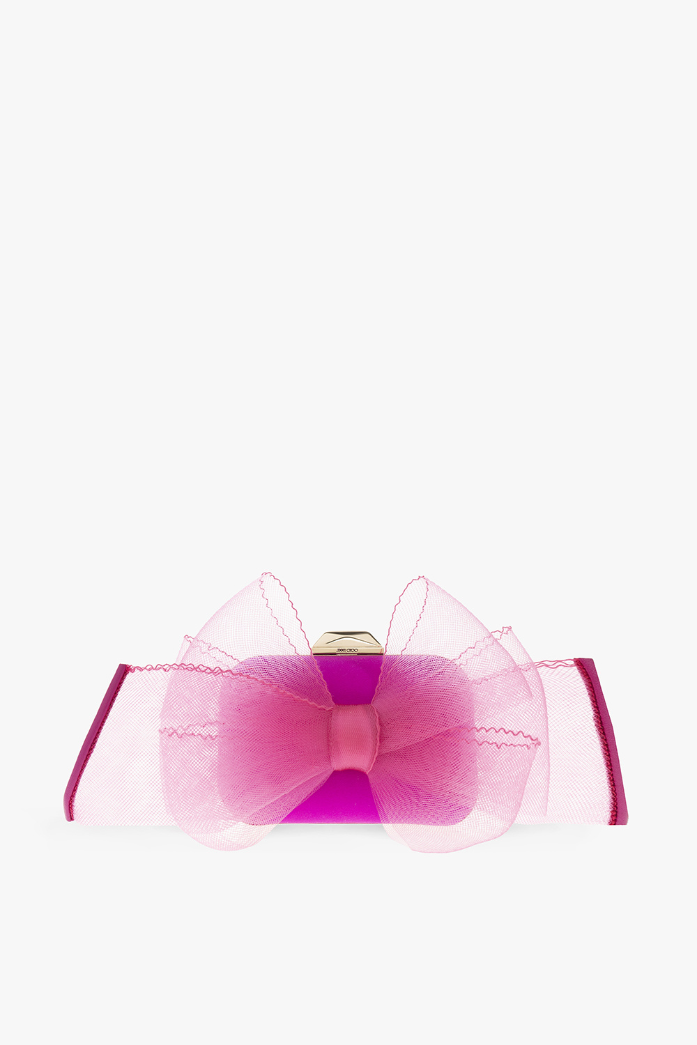 Jimmy Choo ‘Cloud Micro’ satin clutch