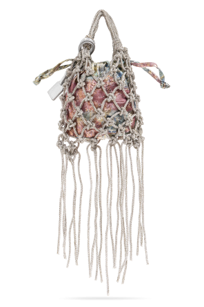 Kurt Geiger Macrame Crystal Mini' hand bag