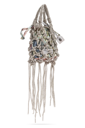 Kurt Geiger Macrame Crystal Mini' hand bag