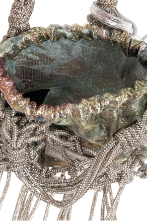 Kurt Geiger Macrame Crystal Mini' hand bag