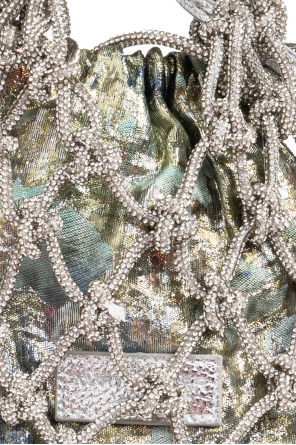 Kurt Geiger Macrame Crystal Mini' hand bag