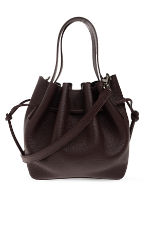 ‘Scallop Mini’ leather bag