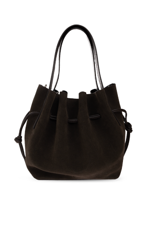 Yuzefi Suede bag ‘Scallop Mini’