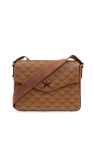 MCM BROWN Shoulder bag with logo