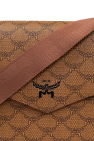 MCM BROWN Shoulder bag with logo
