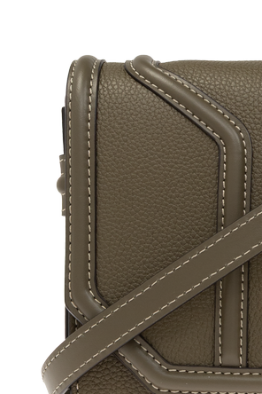 MCM Leather logo crossbody bag