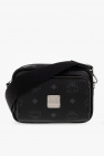 MCM BLACK ‘Aren X-Mini’ shoulder bag with logo