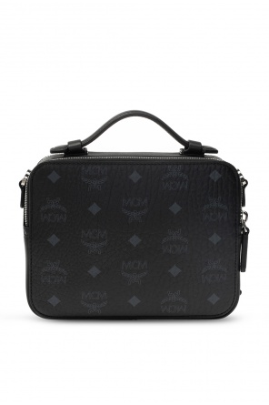 Mcm Klassik Small Messenger Bag in Black