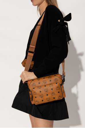 ‘klassik’ shoulder bag with detachable pouch od MCM