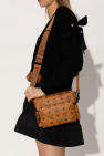 MCM BROWN ‘Klassik’ shoulder bag with detachable pouch