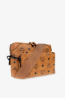 MCM BROWN ‘Klassik’ shoulder bag with detachable pouch