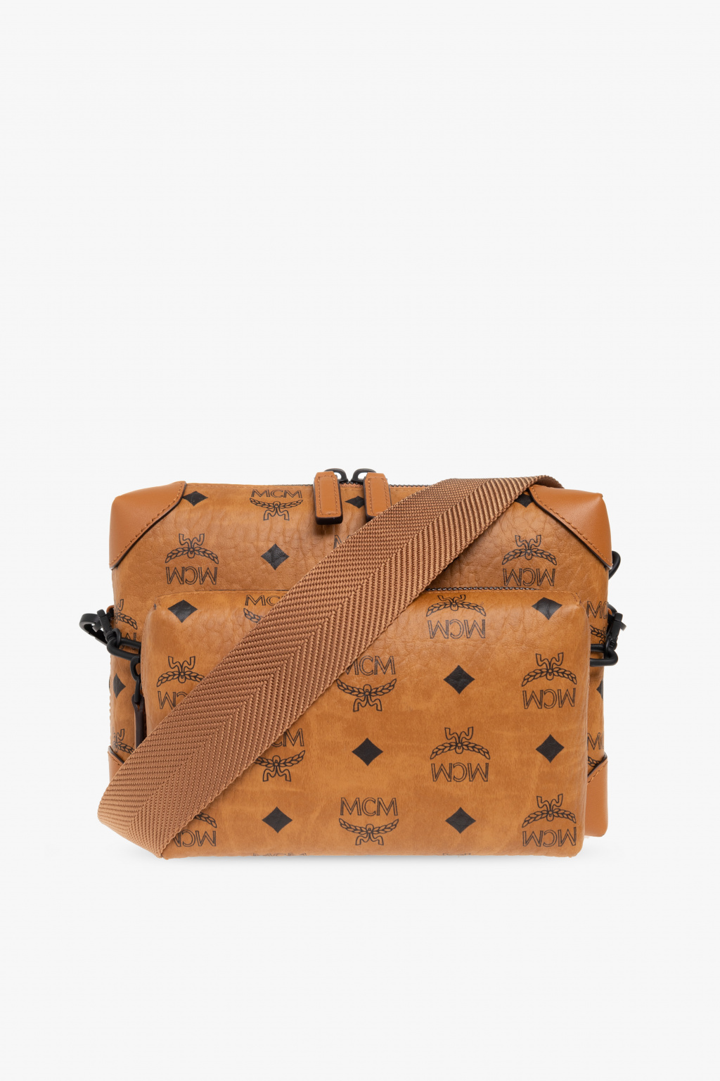 MCM 'Klassik' shoulder bag with detachable pouch, Men's Bags