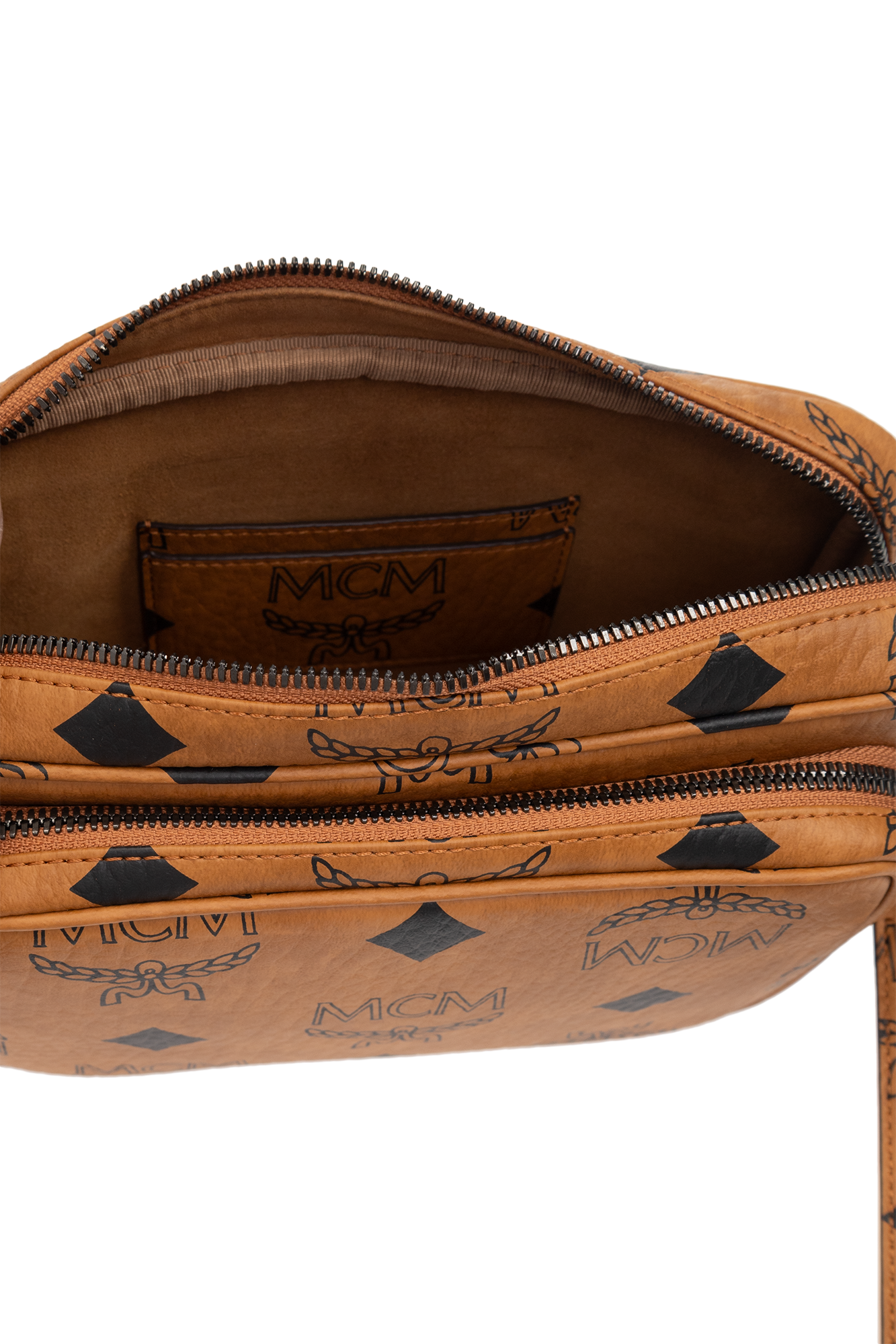 MCM Crossbody Bag Leather in Brown for Men
