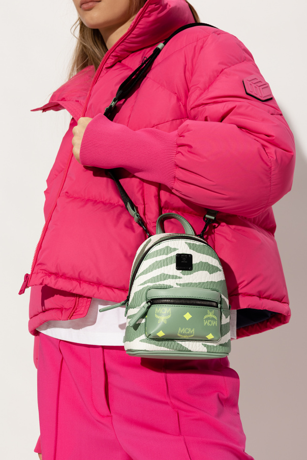 MCM One-shoulder backpack with animal motif