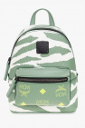 MCM One-shoulder backpack with animal motif