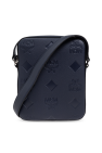 MCM NAVY BLUE Leather shoulder bag