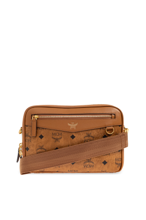 Shoulder bag with monogram