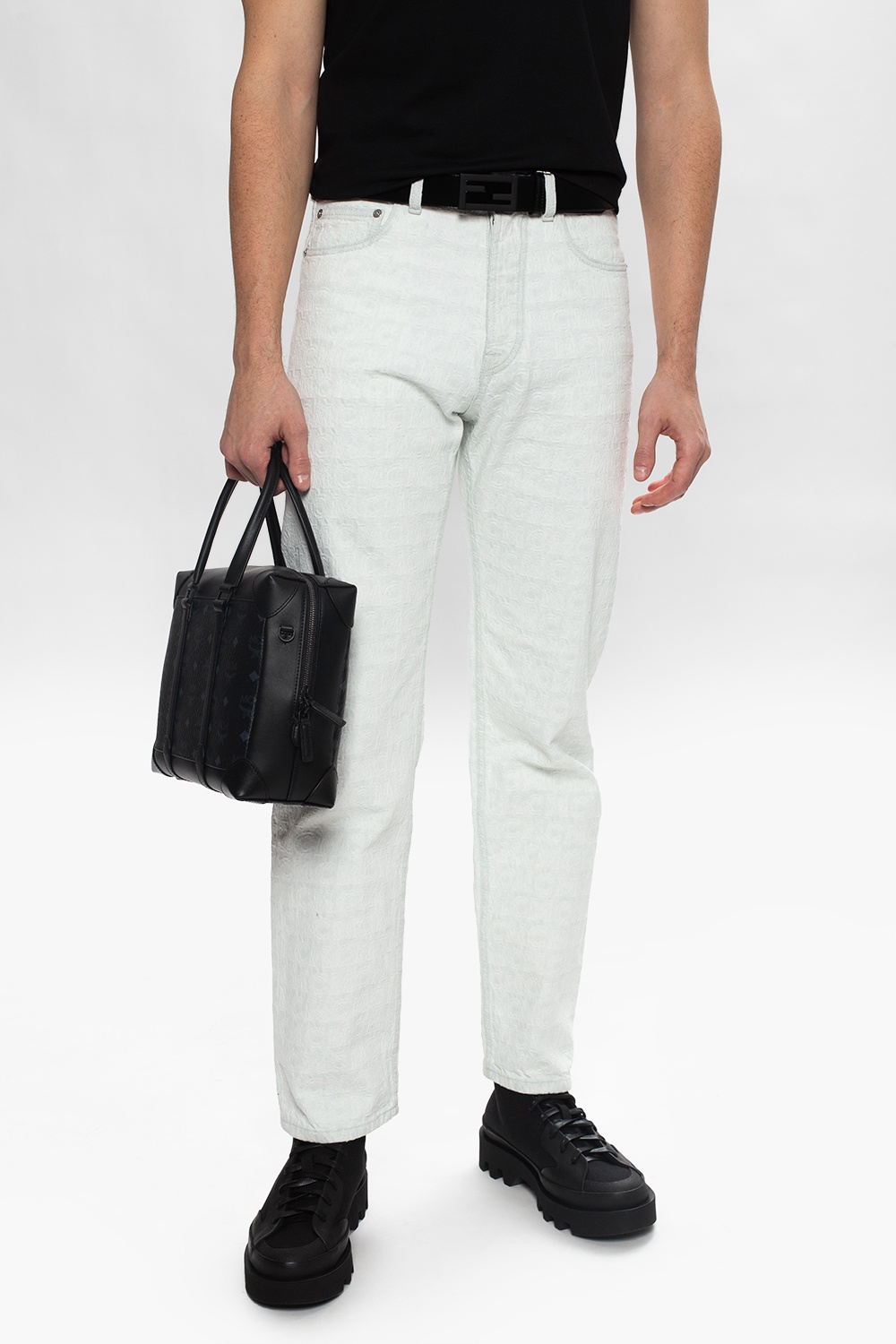 MCM shoulder bag jeans with logo jil sander 1 plecak