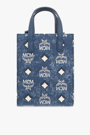 MCM Shoulder about bag with monogram