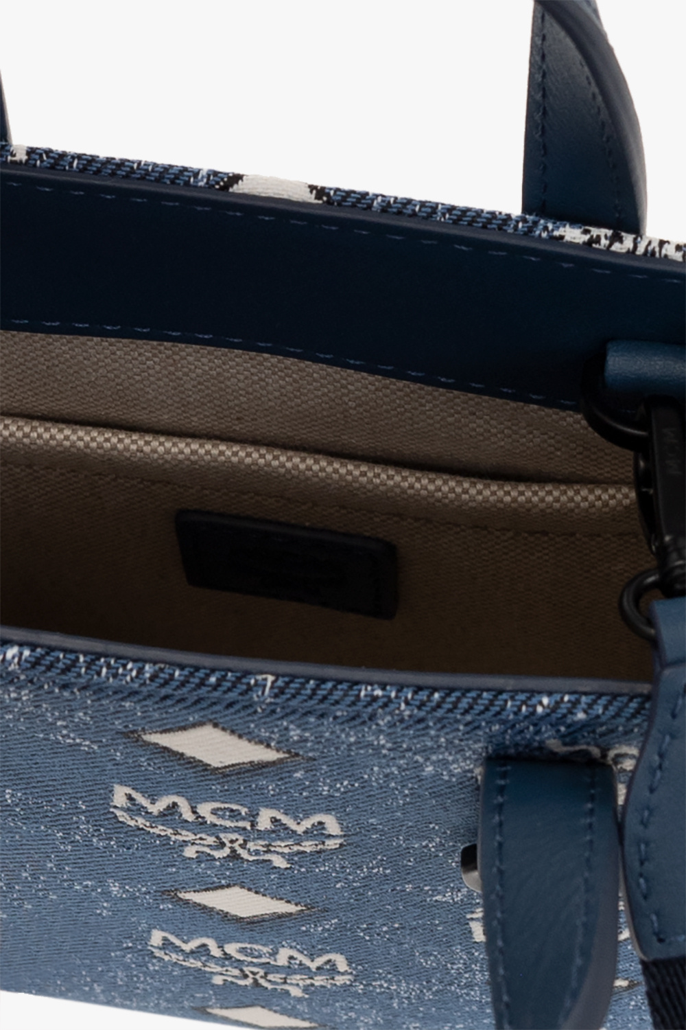 Blue Shoulder bag with monogram MCM - Vitkac TW