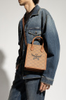 MCM BROWN Shoulder bag with logo