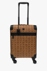MCM BROWN Suitcase with wheels