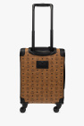 MCM BROWN Suitcase with wheels