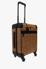 MCM BROWN Suitcase with wheels