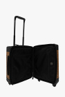 MCM BROWN Suitcase with wheels