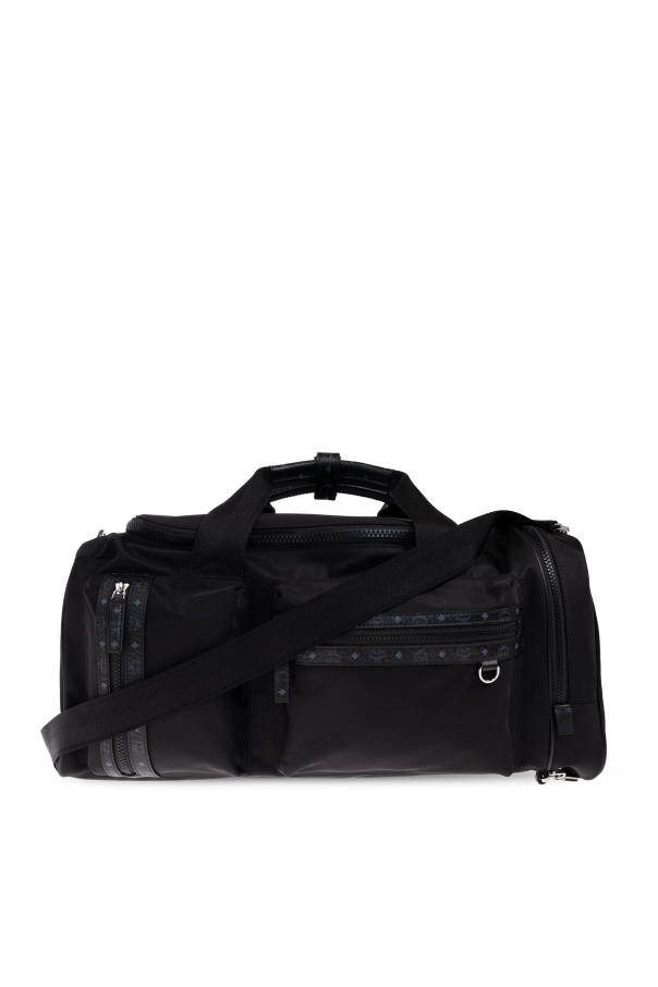 Hand luggage bag with logo patch od MCM