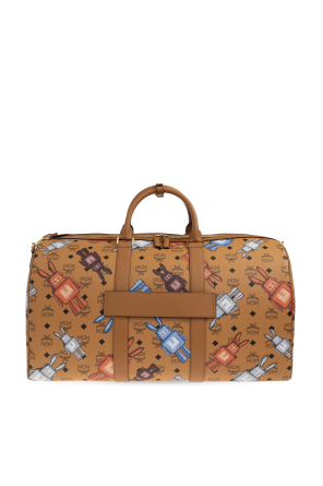 MCM Handgepäcktasche mit Aufdruck