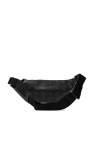 MCM logo-patch wash bag Black