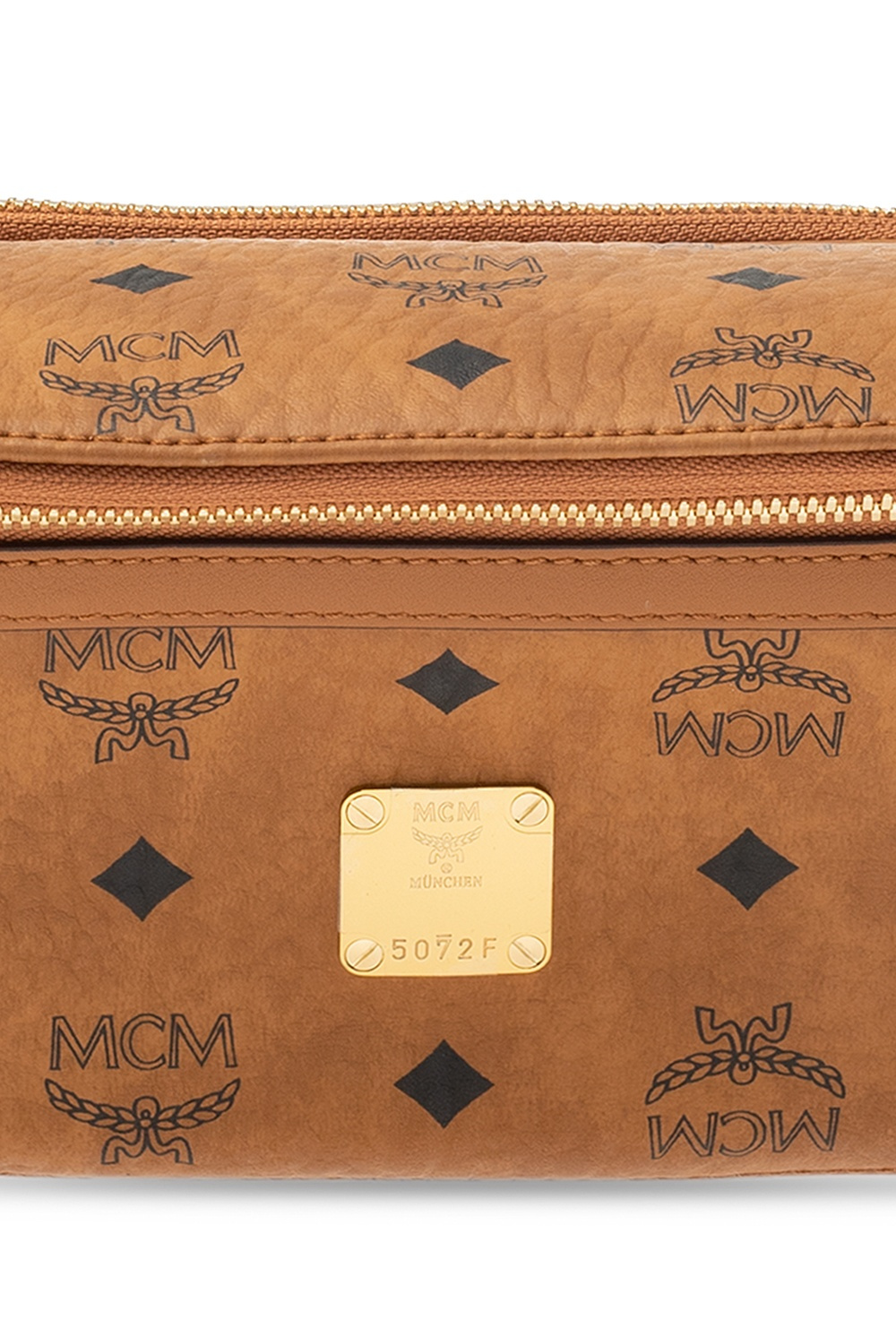 MCM // Brown Monogram Fursten Belt Bag – VSP Consignment