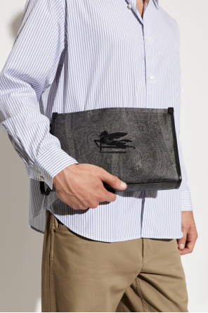 Bag with a detachable wrist strap od Etro