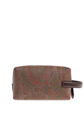 Etro Cosmetic bag with embroidered logo