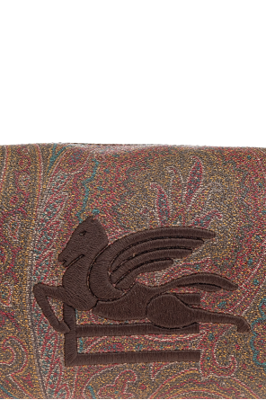 Etro Cosmetic bag with embroidered logo