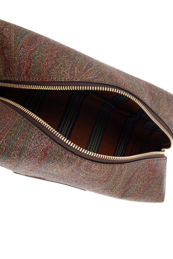 Etro Neceser con logo bordado