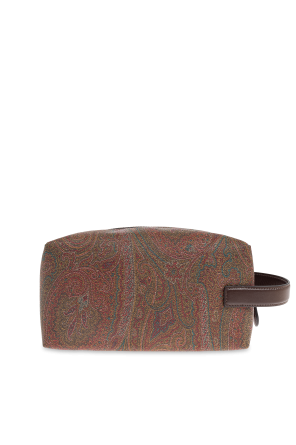 Etro Neceser con logo bordado