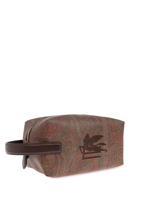 Etro Neceser con logo bordado