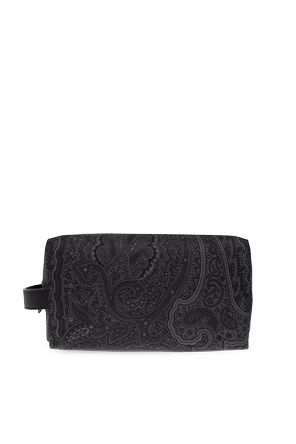 Patterned toiletry bag