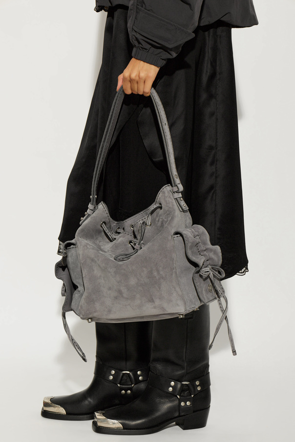 Acne Studios Wildledertasche